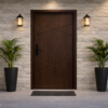 Axion Door Dark Walnut Color