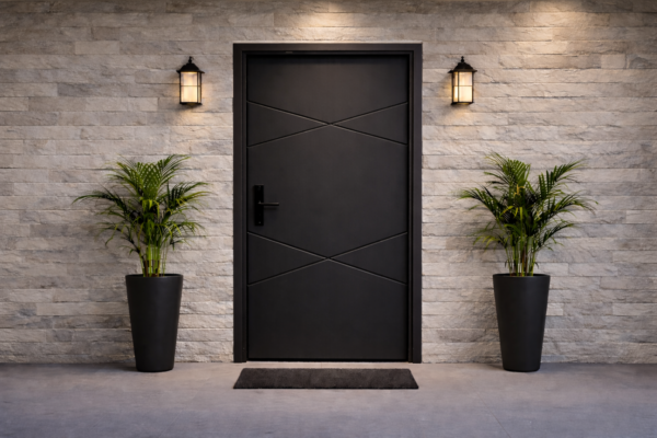 Axion Door Matt Black Color
