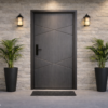 Axion Door Metallic Grey Color