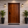 Axion Door Natural Wood Color