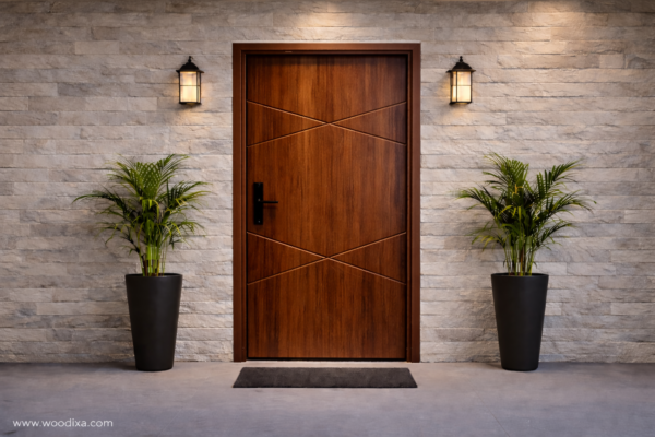 Axion Door Natural Wood Color