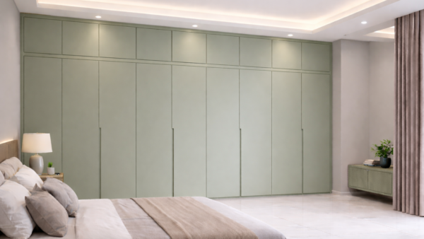 Home 14 Elara Wardrobe Sage Green Color