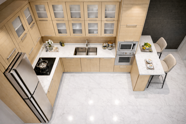 Forma Nero Kitchen Top Natrual Oat Color