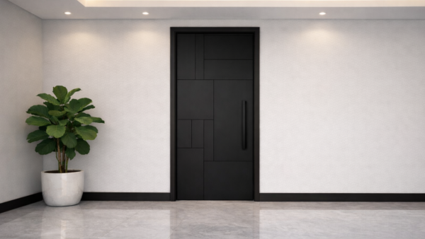 Nova Door Matte Black Color Nova Door Matte Black Color