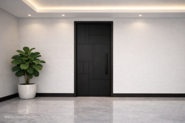 Nova Door Matte Black Color Nova Door Matte Black Color