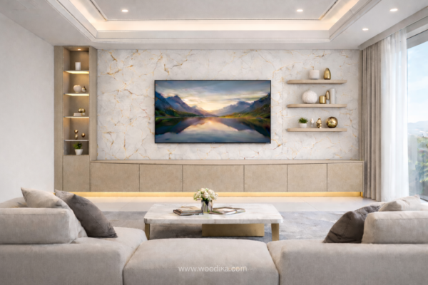 Ophira Media Wall Natural Oat Color Ophira Media Wall Natural Oat Color