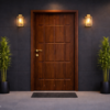 Orix Door Dark Walnut Color Orix Door Dark Walnut Color