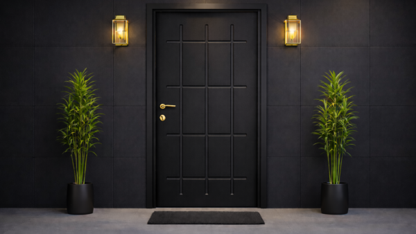 Orix Door Matte Black Color