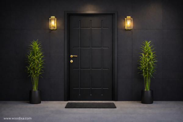 Orix Door Matte Black Color Orix Door Matte Black Color