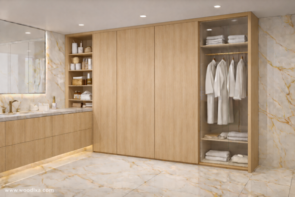 Riva Wardrobe Natural Oat Color Riva Wardrobe Natural Oat Color
