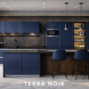 Terra Noir Kitchen Front Navy Blue Color