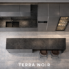 Terra Noir Kitchen Top Metallic Grey Color