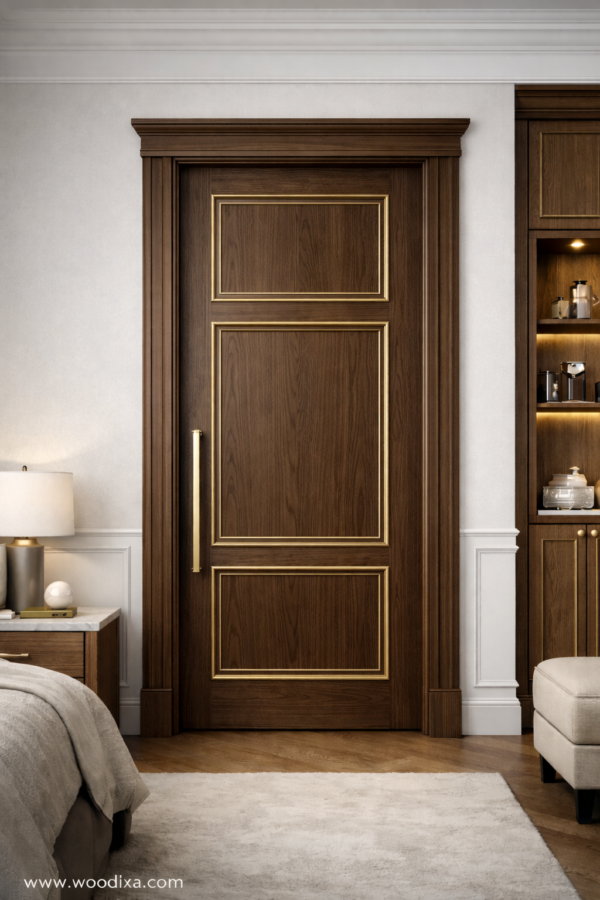 Vera Eleganza Door Dark Walnut Color Vera Eleganza Door Dark Walnut Color
