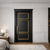 Vera Eleganza Door Matte Black Color Vera Eleganza Door Matte Black Color
