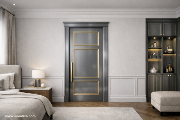 Vera Eleganza Door Metallic Grey Color Vera Eleganza Door Metallic Grey Color