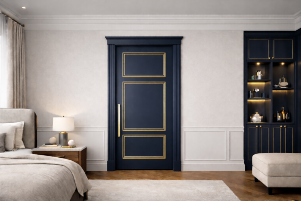 Vera Eleganza Door Navy Blue Color Vera Eleganza Door Navy Blue Color