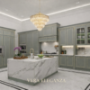 Vera Eleganza Kitchen Front Metallic Grey Color Vera Eleganza Kitchen Front Metallic Grey Color