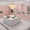 Vera Eleganza Kitchen Perspective Blush Pink Color Vera Eleganza Kitchen Perspective Blush Pink Color