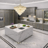 Vera Eleganza Kitchen Perspective Metallic Grey Color Vera Eleganza Kitchen Perspective Metallic Grey Color