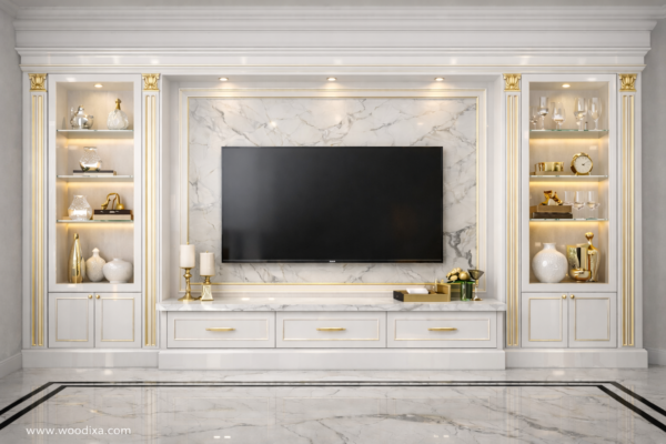 Vera Eleganza Media Wall Pure White Color Vera Eleganza Media Wall Pure White Color