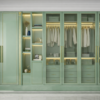 Vera Eleganza Wardrobe Sage Green Color Vera Eleganza Wardrobe Sage Green Color