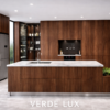 Verde Lux Kitchen Front Dark Walnut Color Verde Lux Kitchen Front Dark Walnut Color