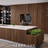 Verde Lux Kitchen Perspective Dark Walnut Color Verde Lux Kitchen Perspective Dark Walnut Color
