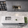Verde Lux Kitchen Top Metallic Grey Color Verde Lux Kitchen Top Metallic Grey Color