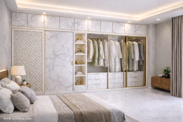 Zaara Wardrobe Marble Color Zaara Wardrobe Marble Color