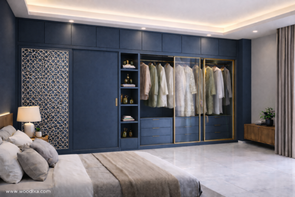 Zaara Wardrobe Navy Blue Color Zaara Wardrobe Navy Blue Color