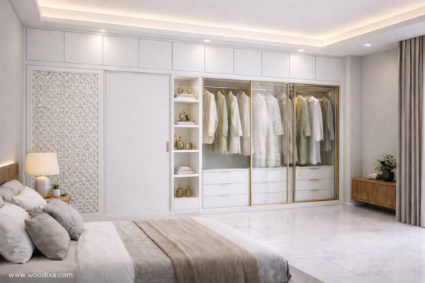 Zaara Wardrobe Pure White Color Zaara Wardrobe Pure White Color