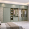 Zaara Wardrobe Sage Green Color Zaara Wardrobe Sage Green Color