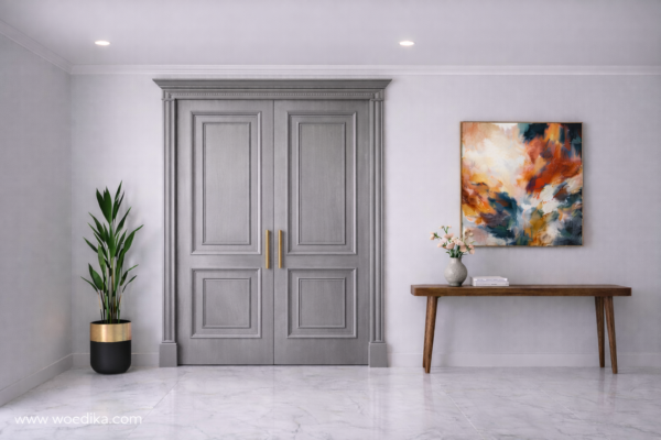 Averon Door Metallic Grey Color Averon Door Metallic Grey Color