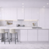 Averon Kitchen Pure White Color Averon Kitchen Pure White Color
