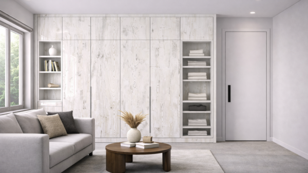 Home 13 Averon Wardrobe Whitewashed Oak Color