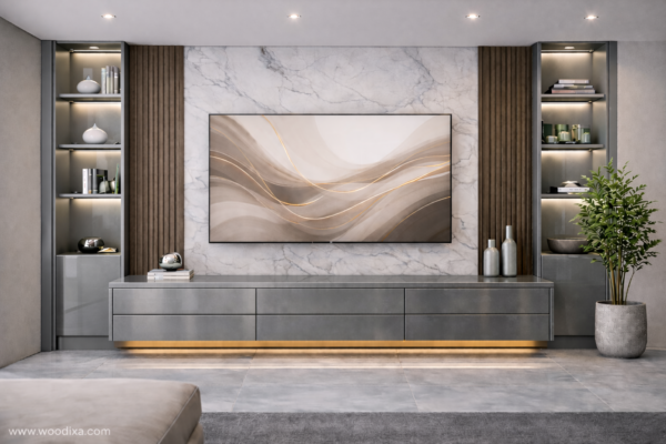 Forma Nero Media Wall Metallic Grey Color