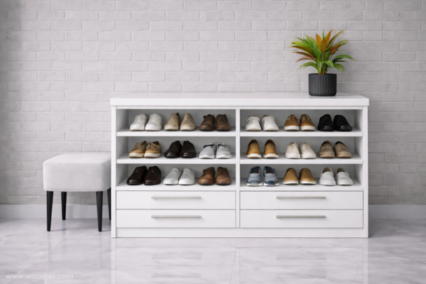 Forma Nero Shoe Rack Pure White Color Forma Nero Shoe Rack Pure White Color
