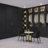 Forma Nero Wardrobe Matte Black Color
