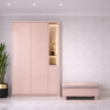 Nova Wardrobe Blush Pink Color Nova Wardrobe Blush Pink Color