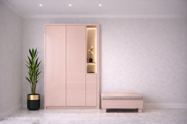 Nova Wardrobe Blush Pink Color Nova Wardrobe Blush Pink Color