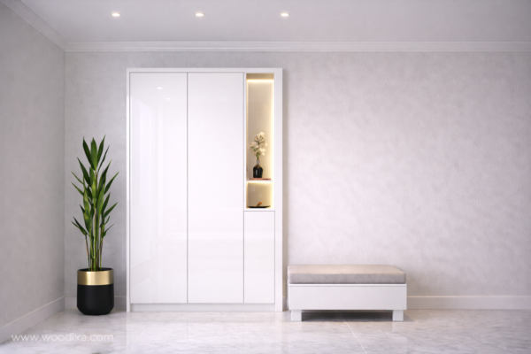 Nova Wardrobe Pure White Color Nova Wardrobe Pure White Color