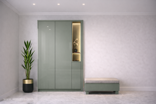 Nova Wardrobe Sage Green Color Nova Wardrobe Sage Green Color