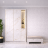Nova Wardrobe White Marble Color Nova Wardrobe White Marble Color