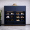 Terra Noir Shoe Rack Navy Blue Color Terra Noir Shoe Rack Navy Blue Color
