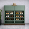 Terra Noir Shoe Rack Sage Green Color Terra Noir Shoe Rack Sage Green Color