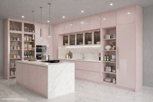 Velora Kitchen Blush Pink Color Velora Kitchen Blush Pink Color