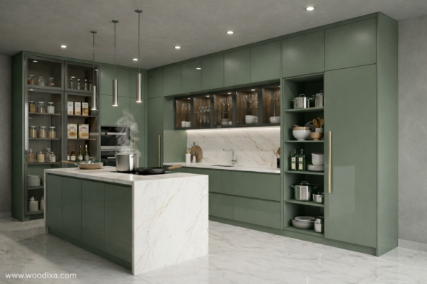 Velora Kitchen Sage Green Color Velora Kitchen Sage Green Color