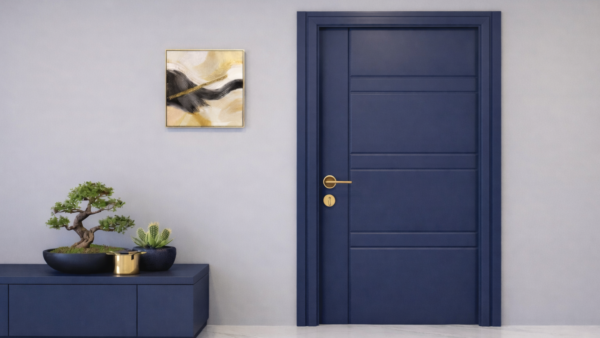 Verde Lux Door Navy Blue Color