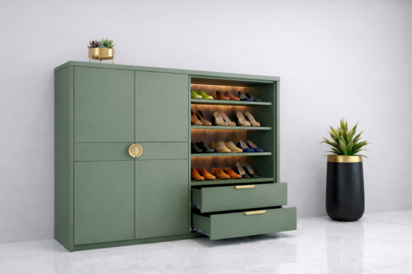 Verde Lux Shoe Rack Sage Green Color Verde Lux Shoe Rack Sage Green Color