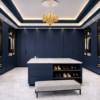 Verde Lux Wardrobe Navy Blue Color Verde Lux Wardrobe Navy Blue Color